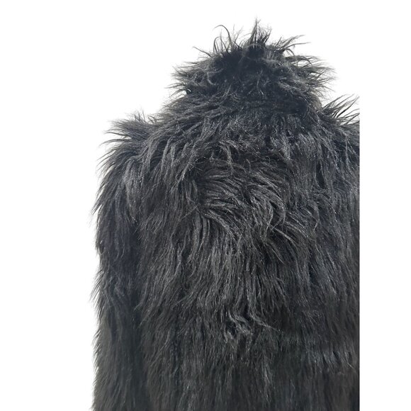 MARRAKECH Black Faux Fur Jacket Coat Size Small NEW New without tags - Picture 5 of 7